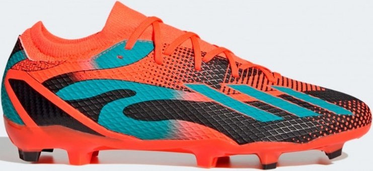 Adidas X Speedportal Messi.3 GZ5146 Bağcıklı Çivili Krampon Turuncu