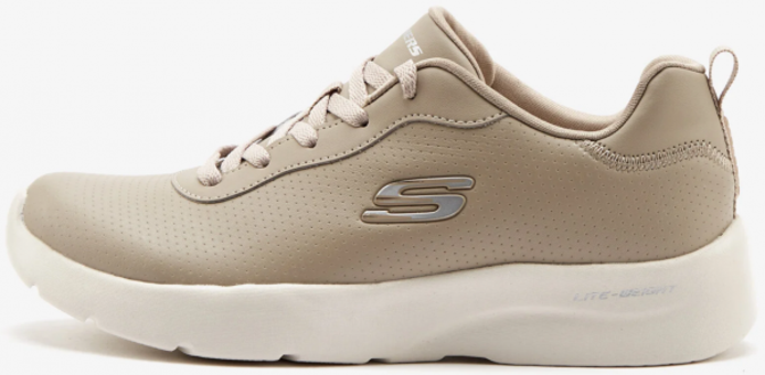 Skechers Dynamight 2.0 Eazy Feelz 88888368TK-TPE Ortopedik Bağcıklı Kadın Günlük Ayakkabı Bej
