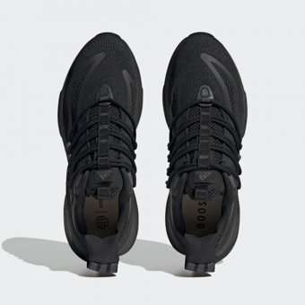 Adidas Alphaboost V1 HP2760 Ortopedik Bağcıklı Adiwear Erkek Koşu Ayakkabısı Siyah