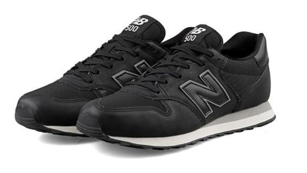 New Balance 500 GM500TKB Bağcıklı Erkek Günlük Ayakkabı Siyah