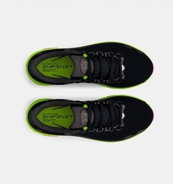 Under Armour Hovr Invinite 4 3024897-006 Ortopedik Bağcıklı Erkek Koşu Ayakkabısı Siyah