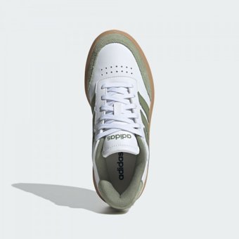 Adidas Courtblock ID6499 Bağcıklı Erkek Çocuk Günlük Ayakkabı Beyaz