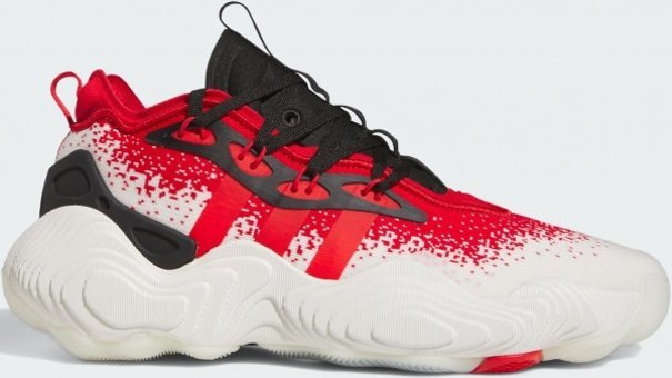 Adidas Trae Young 3 IE2704 Bağcıklı Unisex Basketbol Ayakkabısı Kırmızı
