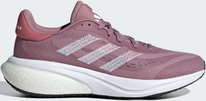 Adidas Supernova 3 IE4352 Ortopedik Bağcıklı Kadın Koşu Ayakkabısı Lila