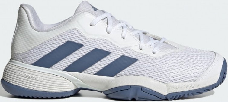 Adidas Barricade IG9528 Ortopedik Bağcıklı Erkek Çocuk Tenis Ayakkabısı Beyaz
