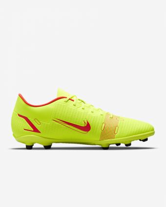 Nike Mercurial Vapor 14 Club FG/MG CU5692-760 Bağcıklı Çivili Krampon Yeşil