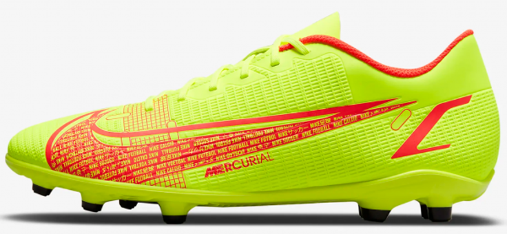 Nike Mercurial Vapor 14 Club FG/MG CU5692-760 Bağcıklı Çivili Krampon Yeşil