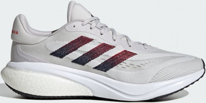 Adidas Supernova 3 IE4357 Ortopedik Bağcıklı Erkek Koşu Ayakkabısı Gri