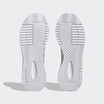 Adidas Comfort Runner HQ1737 Ortopedik Bağcıklı Kadın Koşu Ayakkabısı Beyaz