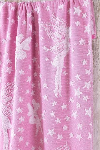 Mariva Home Peri Kızı Pamuklu Plaj Havlusu Pembe
