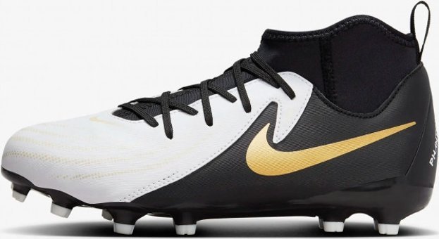 Nike Jr. Phantom Luna 2 Academy FJ2603-100 Bağcıklı Çivili Krampon Beyaz