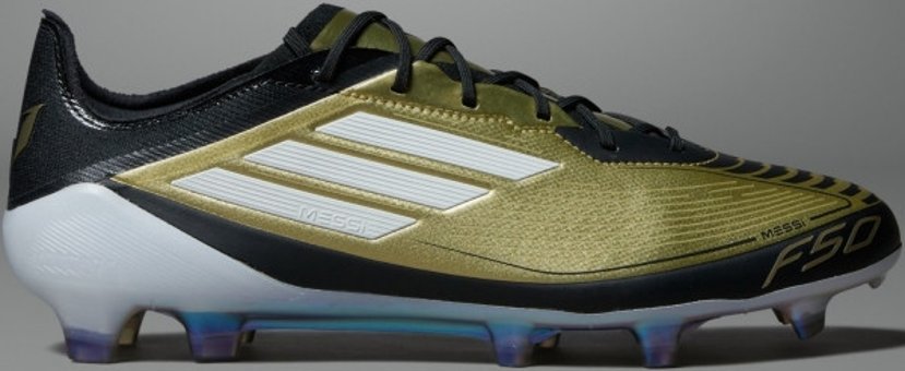 Adidas F50 Elite FG Messi IG6717 Bağcıklı Çivili Krampon Altın