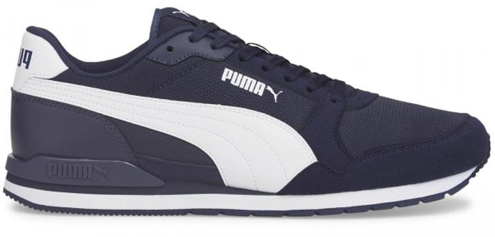 Puma ST Runner V3 Mesh Unisex Ayakkabı 384640-02 Ortopedik Bağcıklı Unisex Günlük Ayakkabı Lacivert