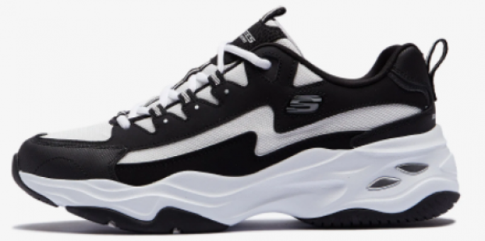 Skechers D'Lites 4.0 149491-BKW Ortopedik Bağcıklı Kadın Günlük Ayakkabı Siyah