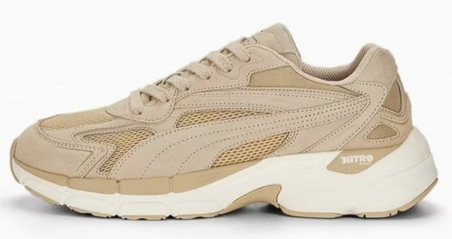 Puma Teveris Nitro 388774-15 Ortopedik Bağcıklı Kadın Günlük Ayakkabı Bej