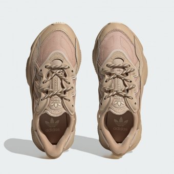 Adidas Ozweego IG7418 Ortopedik Bağcıklı Erkek Çocuk Günlük Ayakkabı Bej