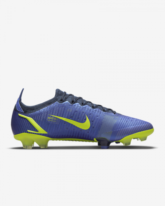 Nike Mercurial Vapor 14 Elite FG CQ7635-574 Bağcıklı Çivili Krampon Lacivert