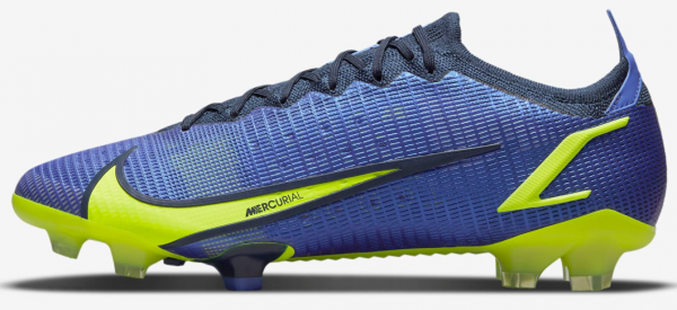 Nike Mercurial Vapor 14 Elite FG CQ7635-574 Bağcıklı Çivili Krampon Lacivert