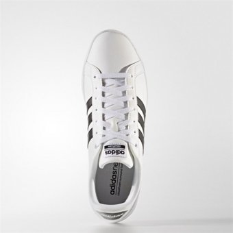 Adidas Cloudfoam Advantage AW4294 Ortopedik Bağcıklı Erkek Günlük Ayakkabı Beyaz