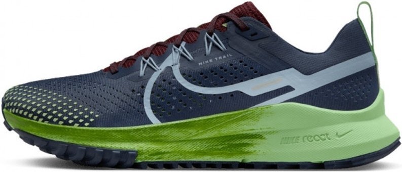 Nike Pegasus Trail 4 DJ6158-403 Bağcıklı Erkek Koşu Ayakkabısı Mavi