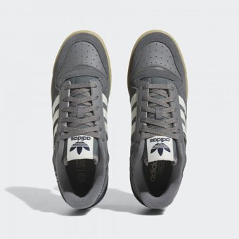 Adidas Forum Exhibit Low IF9956 Bağcıklı Erkek Günlük Ayakkabı Füme