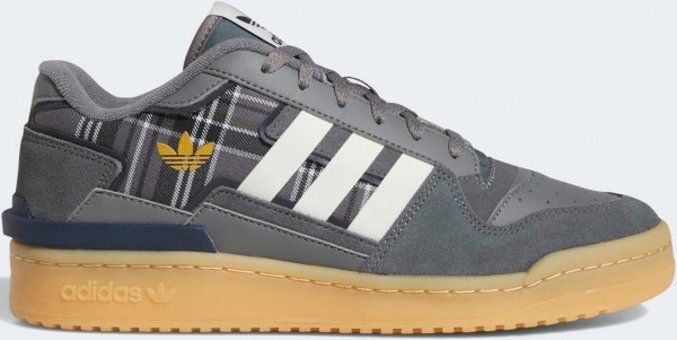 Adidas Forum Exhibit Low IF9956 Bağcıklı Erkek Günlük Ayakkabı Füme