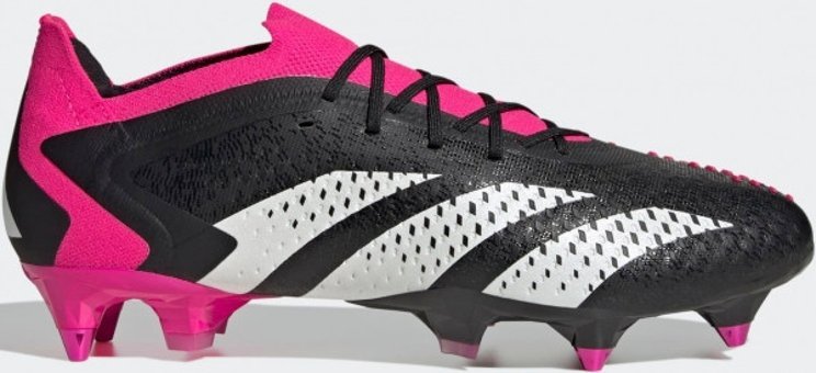 Adidas Predator Accuracy.1 GW4584 Bağcıklı Çivili Krampon Siyah