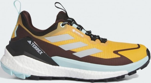 Adidas Terrex Free Hiker 2.0 Low Gore-Tex IG3203 Ortopedik Su Geçirmez Bağcıklı Kadın Yürüyüş Ayakkabısı Sarı