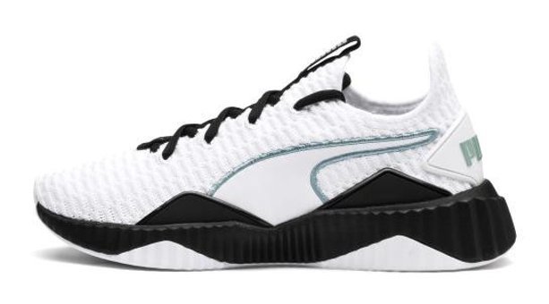 Puma Defy 190949-03 Ortopedik Bağcıklı Kadın Antrenman Ayakkabısı Beyaz