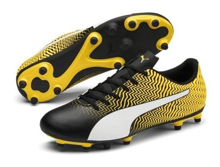 Puma Rapido II FG 106060-01 Bağcıklı Çivili Krampon Sarı