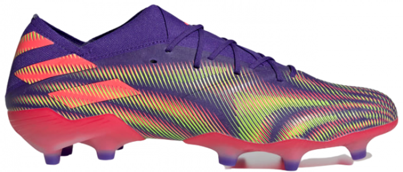 Adidas Nemeziz .1 EH0760 Bağcıklı Halı Saha Ayakkabısı Mor