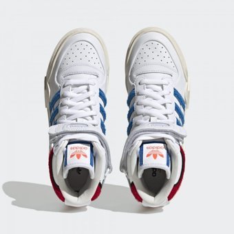 Adidas Forum Bonega 2B HQ9883 Bilekli Bağcıklı Kadın Günlük Ayakkabı Beyaz
