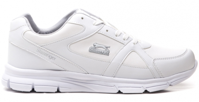 Slazenger Berlin SA29RE001-000 Bağcıklı Erkek Koşu Ayakkabısı Beyaz