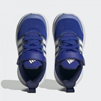 Adidas Fortarun 2.0 Cloudfoam Elastic Lace HP5455 Ortopedik Bağcıklı-Cırtlı Eva Erkek Çocuk Koşu Ayakkabısı Lacivert