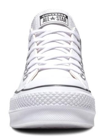 Converse Chuck Taylor All Star Lift 561680C Bağcıklı Kadın Günlük Ayakkabı Beyaz