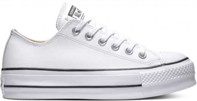 Converse Chuck Taylor All Star Lift 561680C Bağcıklı Kadın Günlük Ayakkabı Beyaz