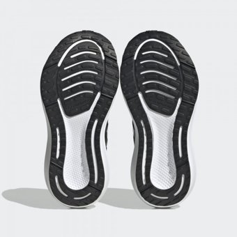 Adidas Ultrabounce HQ1294 Ortopedik Bağcıklı-Cırtlı Erkek Çocuk Koşu Ayakkabısı Siyah