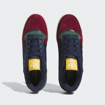 Adidas Forum Exhibit Low 2.0 HQ7116 Bağcıklı Erkek Günlük Ayakkabı Lacivert