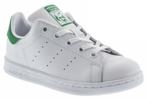 Adidas Stan Smith BA8375 Bağcıklı Erkek Çocuk Günlük Ayakkabı Beyaz