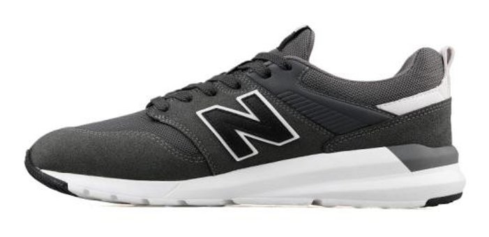 New Balance 9 MS009KHS Bağcıklı Erkek Günlük Ayakkabı Gri