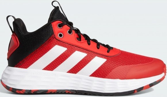 Adidas Ownthegame GW5487 Ortopedik Bağcıklı Adiwear Erkek Basketbol Ayakkabısı Kırmızı