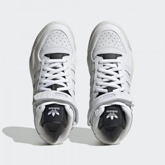 Adidas Forum Millencon HQ6040 Bilekli Ortopedik Bağcıklı-Cırtlı Kadın Basketbol Ayakkabısı Beyaz
