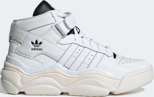 Adidas Forum Millencon HQ6040 Bilekli Ortopedik Bağcıklı-Cırtlı Kadın Basketbol Ayakkabısı Beyaz