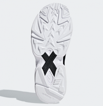 Adidas Falcon B28129 Ortopedik Bağcıklı Kadın Günlük Ayakkabı Siyah