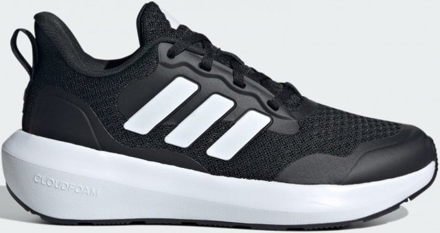 Adidas FortaRun 3.0 IH2844 Ortopedik Bağcıklı Erkek Çocuk Günlük Ayakkabı Siyah