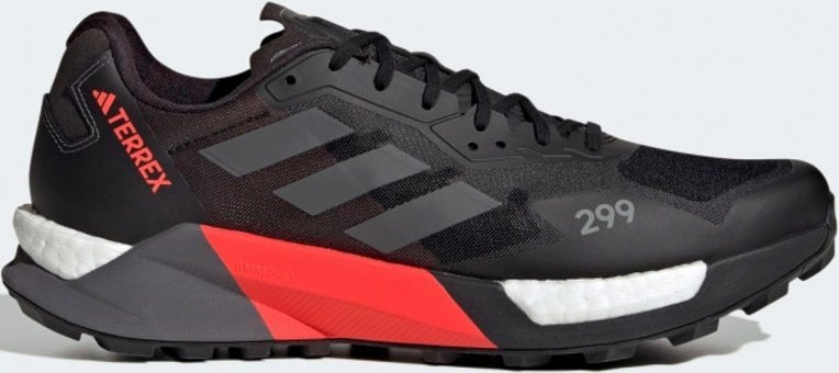 Adidas Terrex Agravic Ultra HR1080 Ortopedik Bağcıklı Erkek Koşu Ayakkabısı Siyah