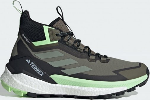 Adidas Terrex Free Hiker Gore-Tex 2.0 IE5127 Ortopedik Bağcıklı Erkek Trekking Ayakkabısı Haki