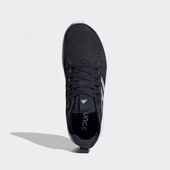 Adidas Fluidlflow 2.0 GW4012 Ortopedik Bağcıklı Erkek Koşu Ayakkabısı Siyah