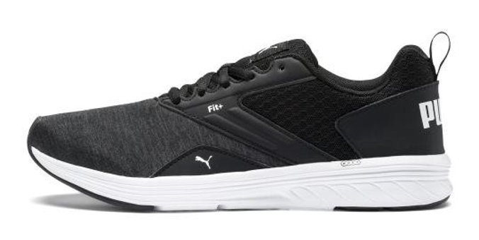 Puma Nrgy Comet 190556-06 Ortopedik Bağcıklı Erkek Koşu Ayakkabısı Siyah