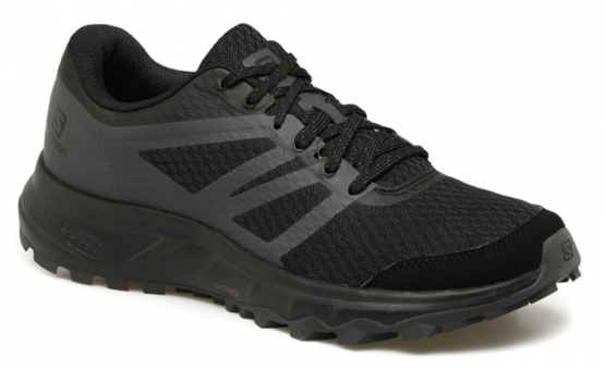 Salomon Trailster 2 L40962700 Ortopedik Bağcıklı Erkek Koşu Ayakkabısı Siyah